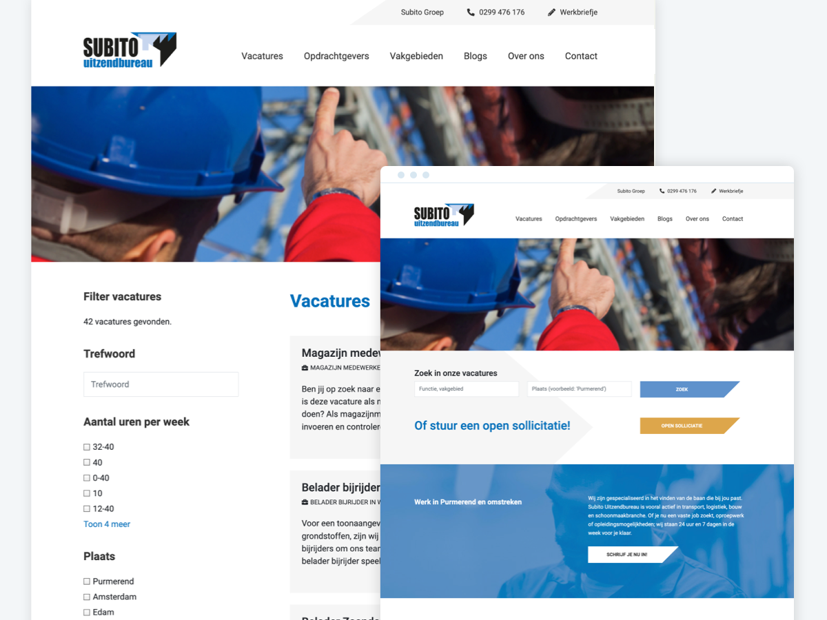 WordPress website Subito