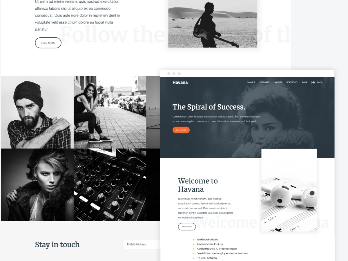 WordPress thema - havana